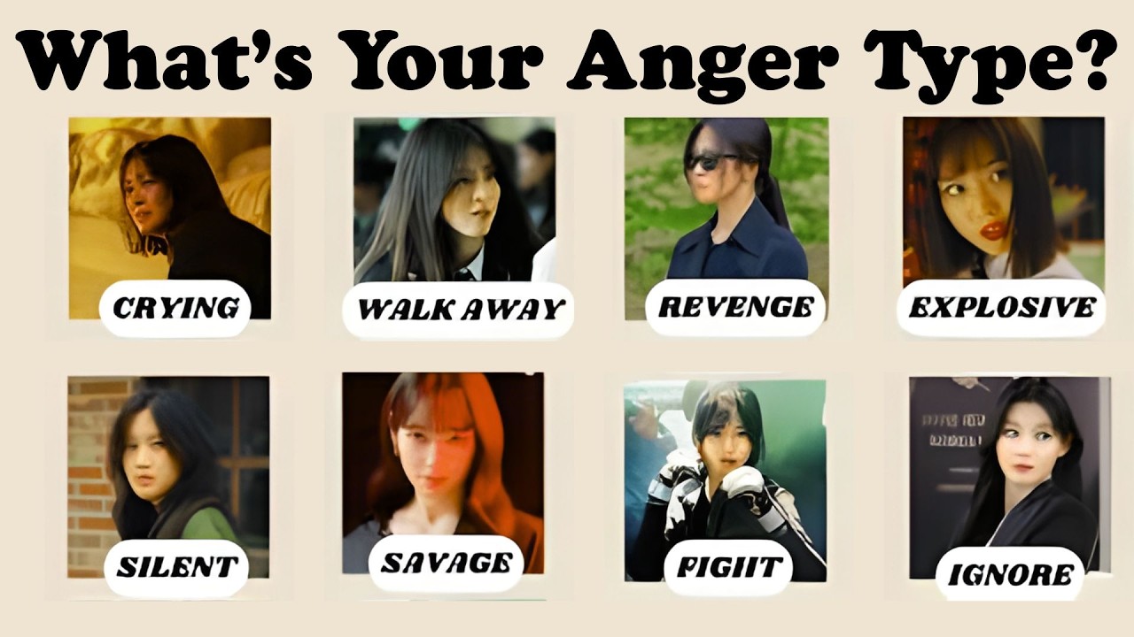 What Kind of Anger Do You Have? 🔥🤬👀💢 | Personality Quiz #anger #savage #revenge ‪|@Aesthetic_Bibi