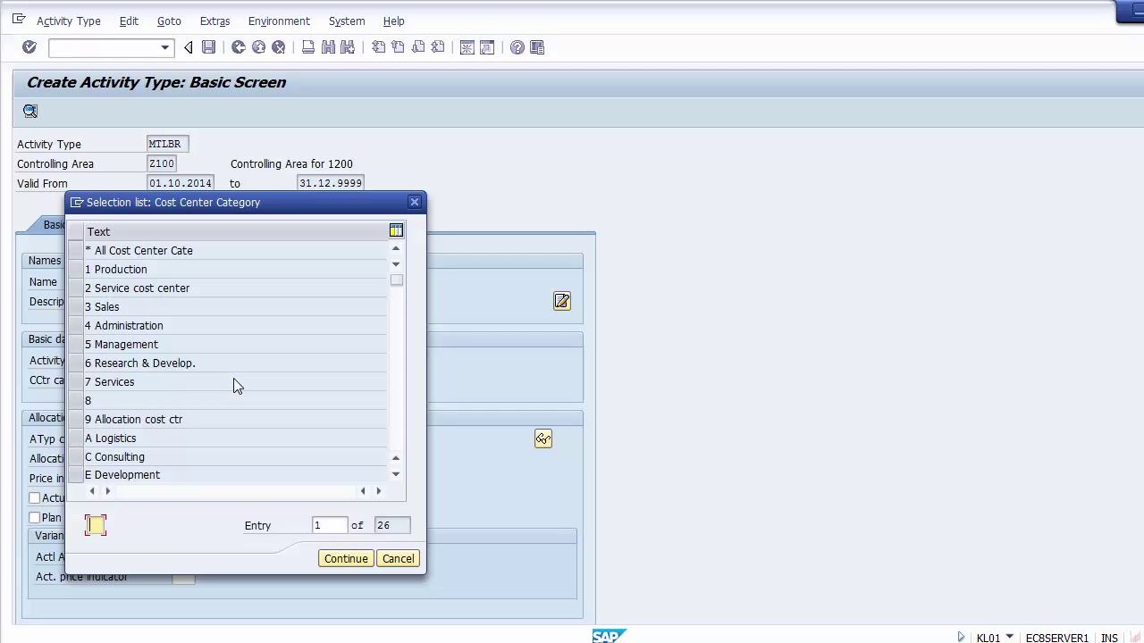 49   Cost center Accounting   Part 2