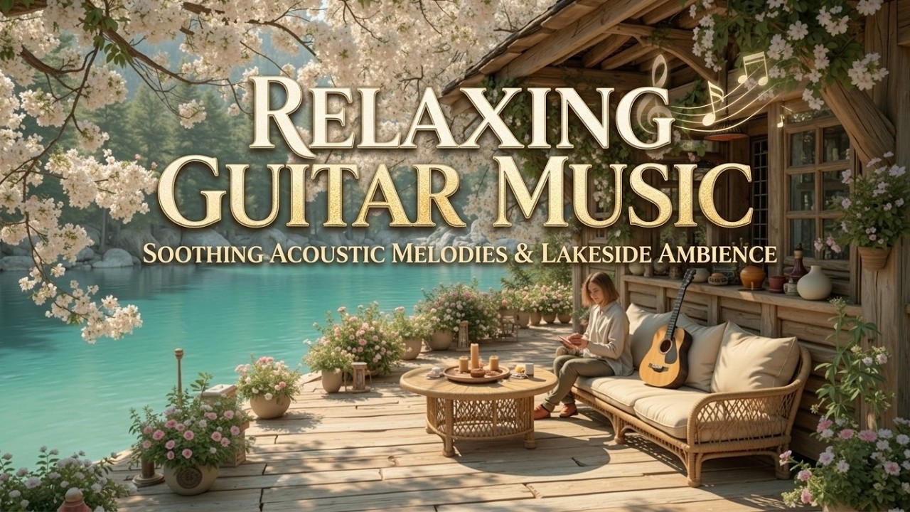 Спокойная акустическая гитара для сна и учебы ~ Мирные инструменталы