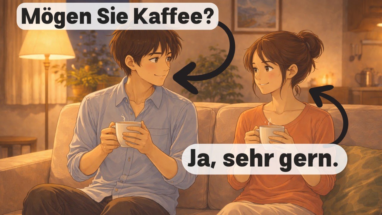 German Listening Practice | 10 Everyday Dialogues (A2–B1)