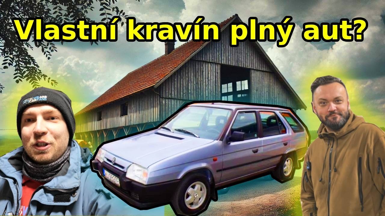 Škoda Forman SILVERLINE, SAAB 900 NG i Plymouth. Kde dřív stály krávy, teď burácí káry.