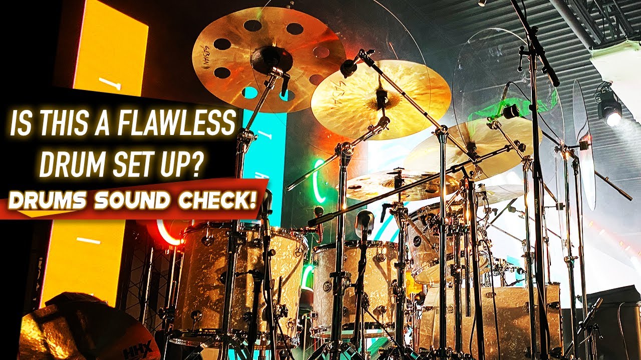 THIS drum set was almost flawless 🔥 | Drum VLOG | Carlin Muccular | Israel & New Breed Soundcheck