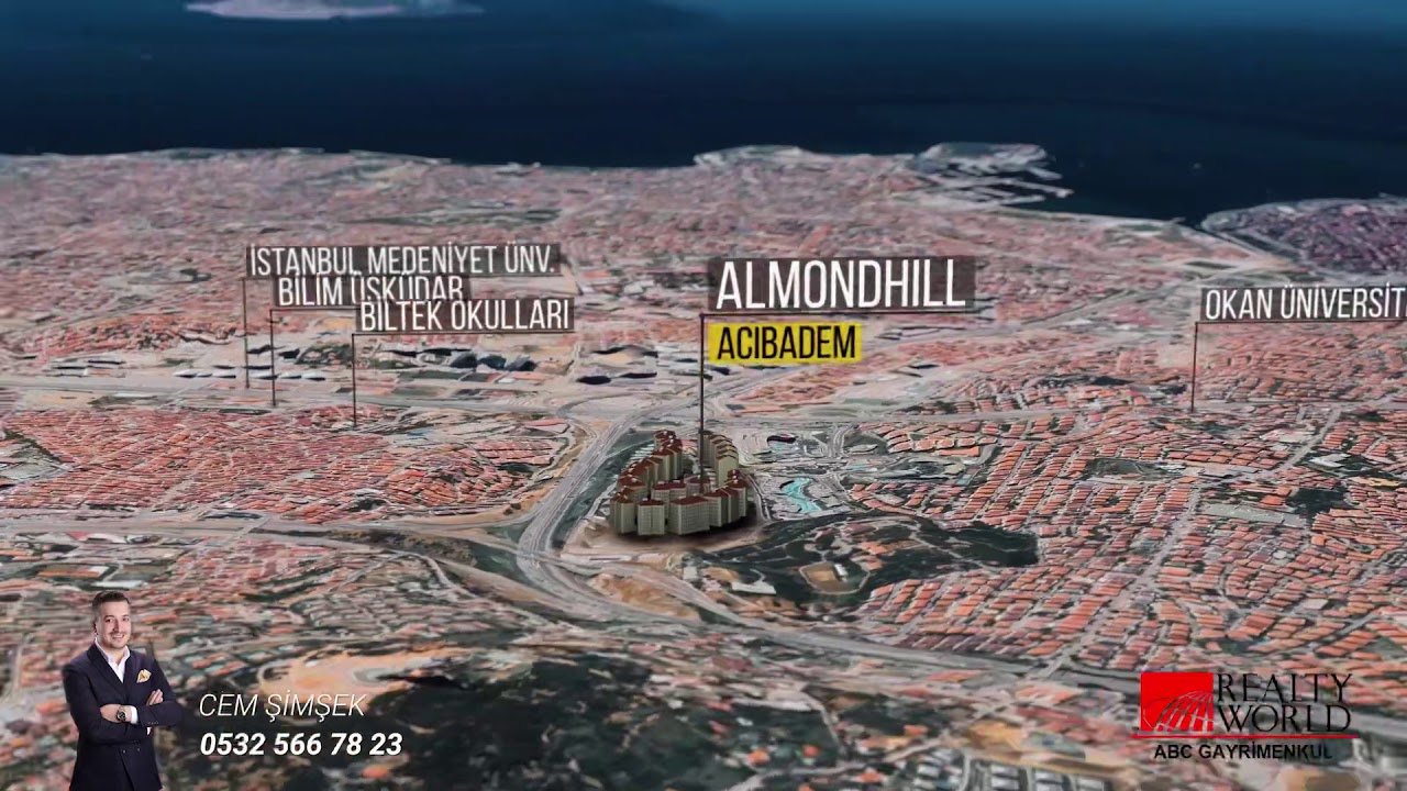 Almondhill 7+2 370 m2 Satılık Muhteşem Çatı Dubleksi 📢