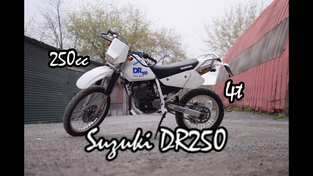 Suzuki DR250 Review. Обзор мотоцикла. Тест райд и запуск.