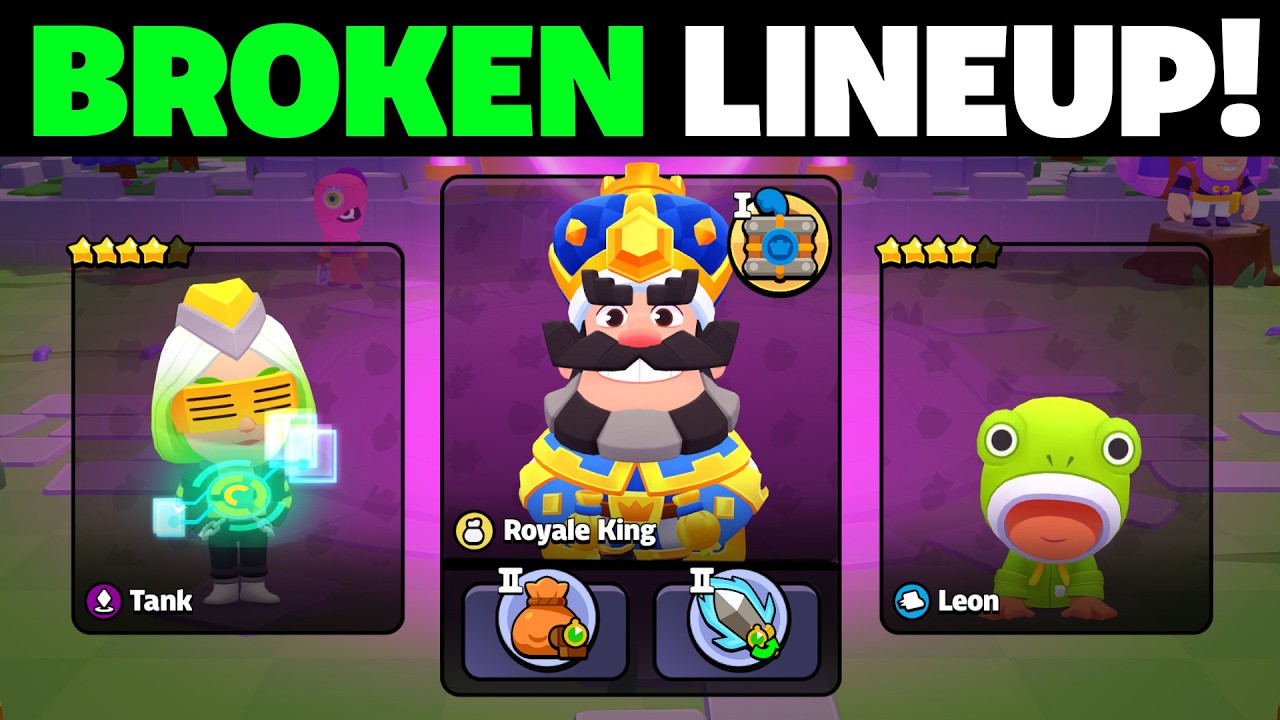 Вы ОБЯЗАНЫ сыграть за этот СЛОМАННЫЙ состав Royale King в Squad Busters 2.0!🏃‍♂️🔥