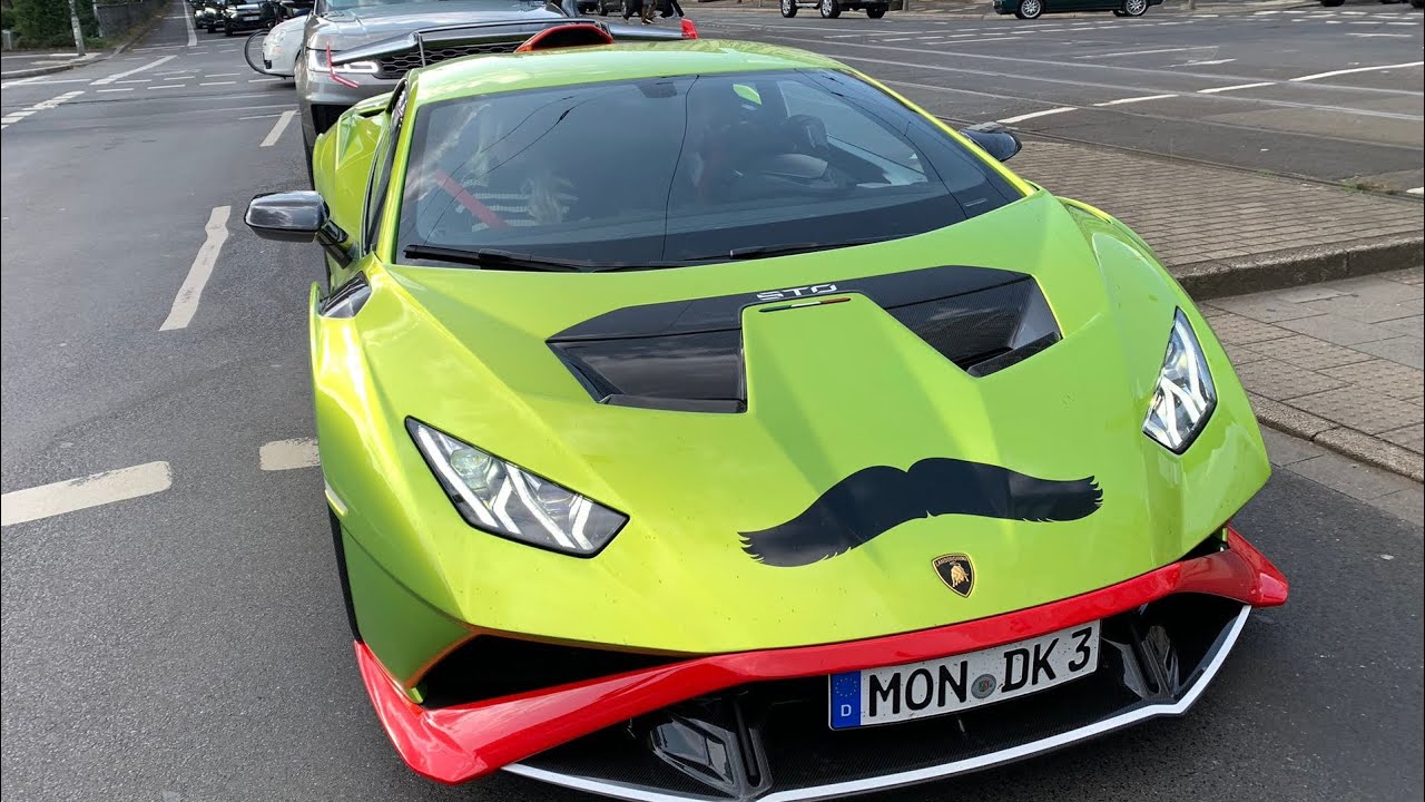 Carspotting Düsseldorf! (Fall 2024) Königsallee + Highwayspotting Lamborghini Huracan STO