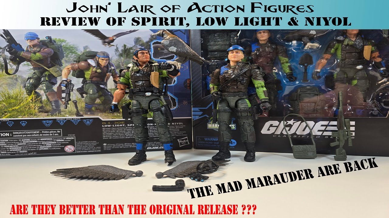 G.I. Joe Classified review of Low Light, Spirit & Niyol