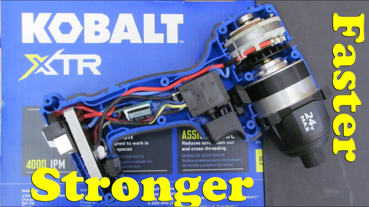 Review & teardown: The all new 2020 Kobalt XTR 24V Cordless Impact Driver