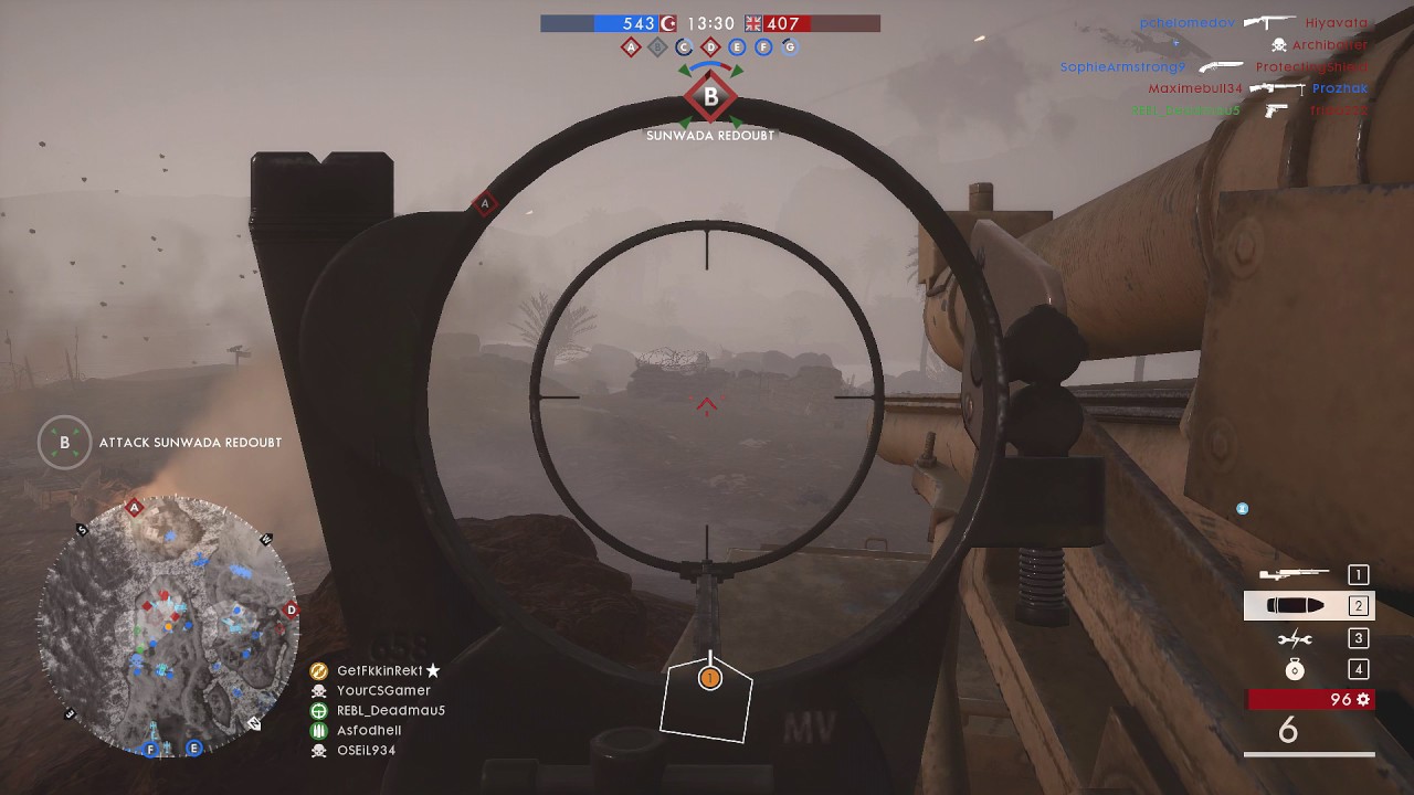 Battlefield 1 - With a stolen Artillery truck