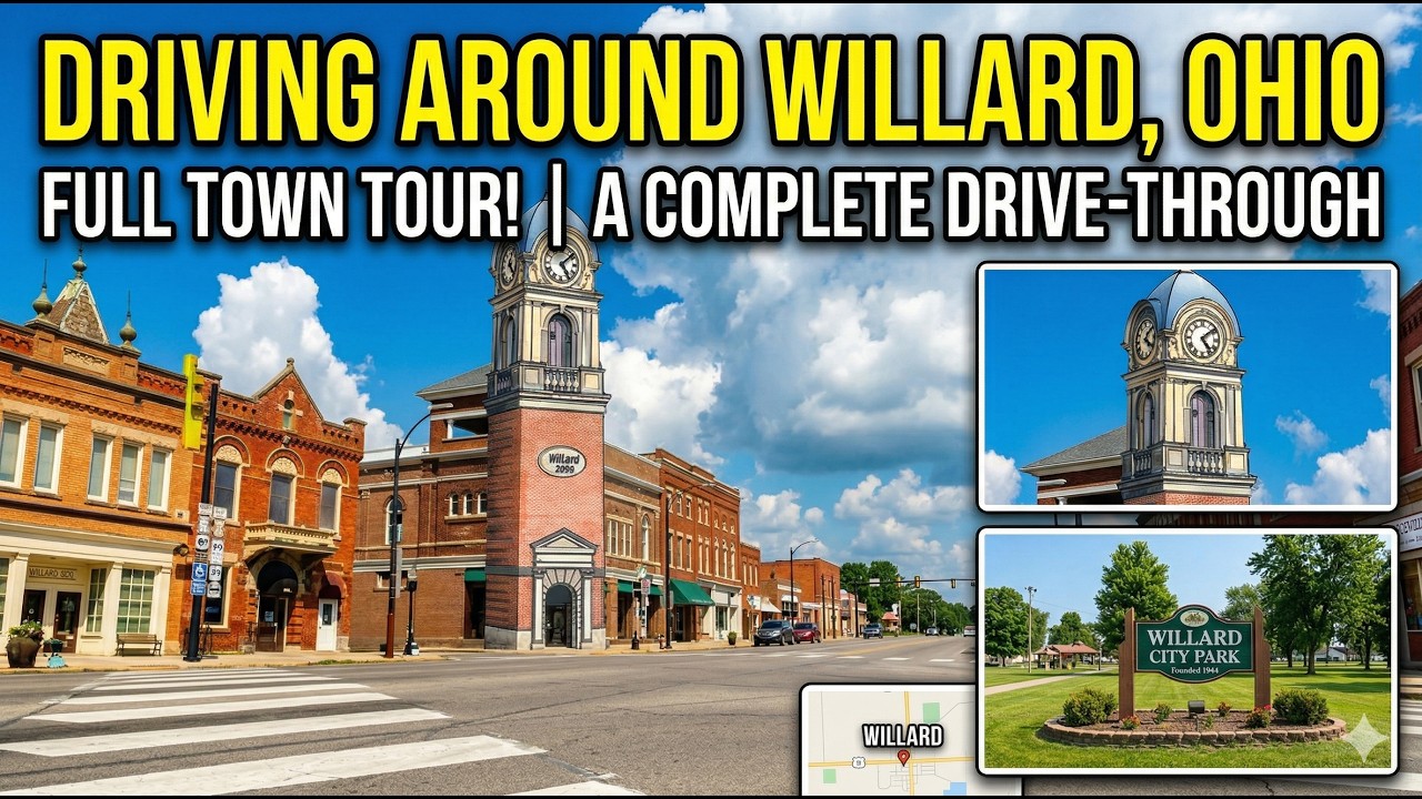 Driving around Willard, Ohio