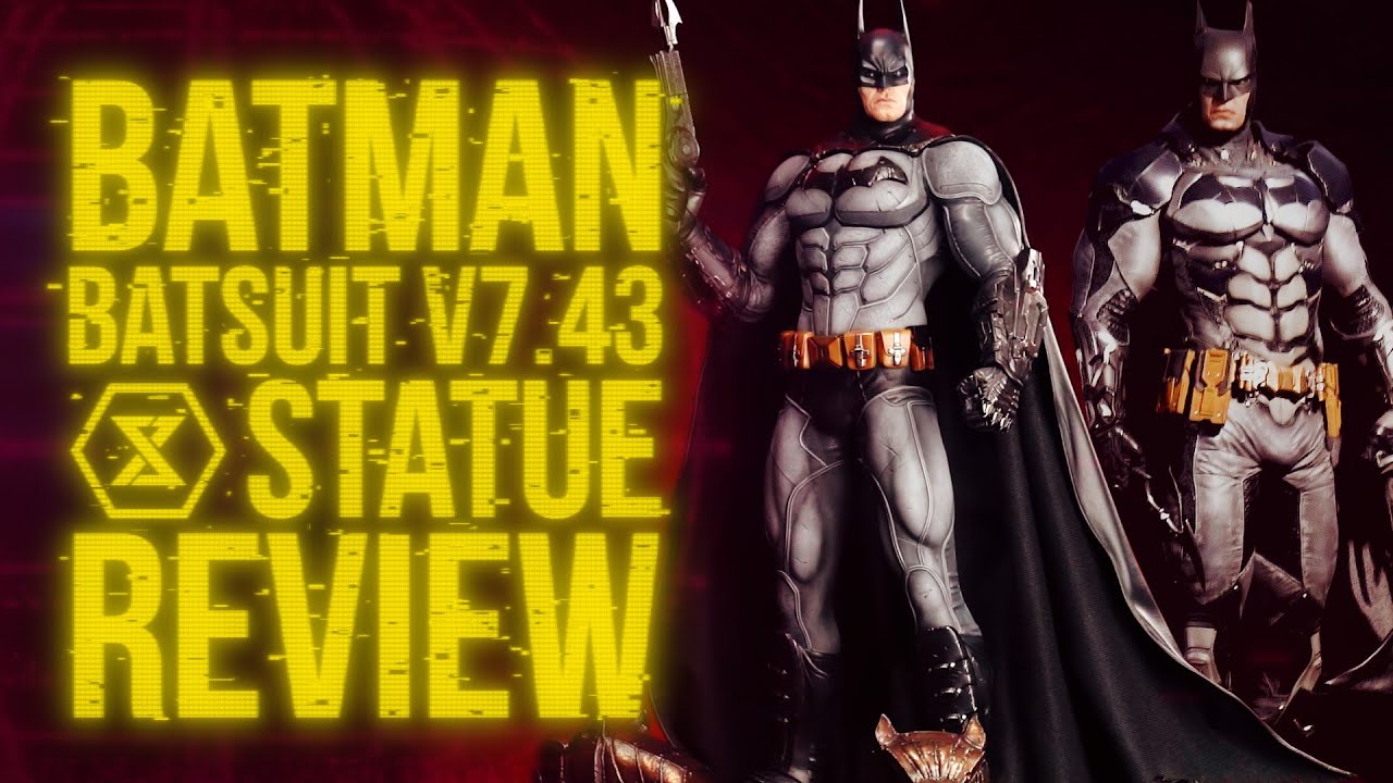 Batman Batsuit V7.43 (Batman: Arkham Knight) - STATUE REVIEW
