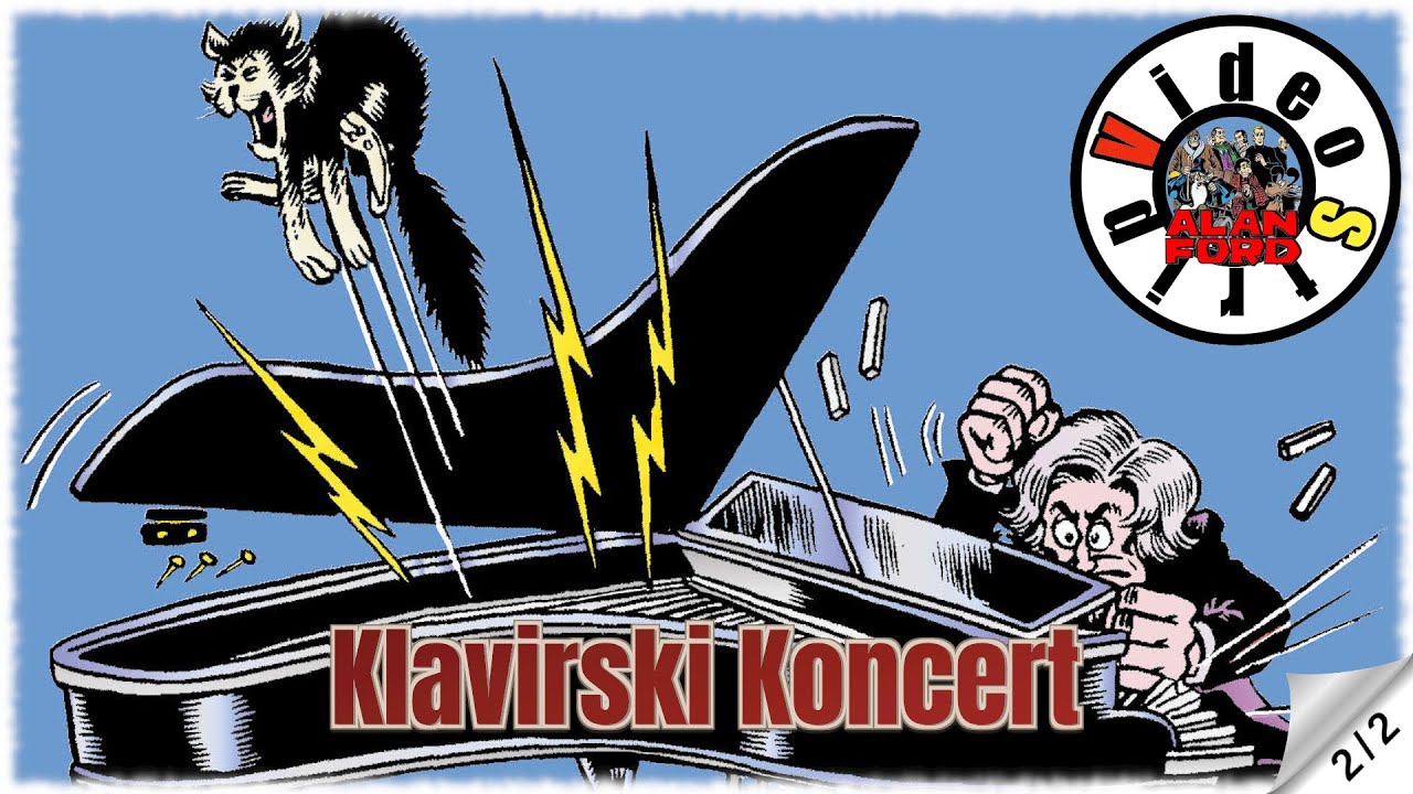 Alan Ford - Klavirski Koncert - Strip u boji (2/2)