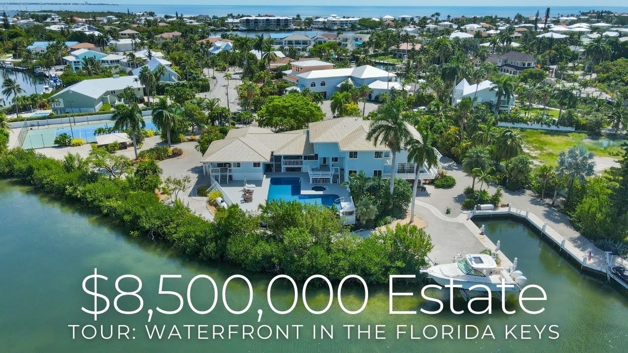 SOLD | WATERFRONT ESTATE | FLORIDA KEYS LUXURY HOME TOUR