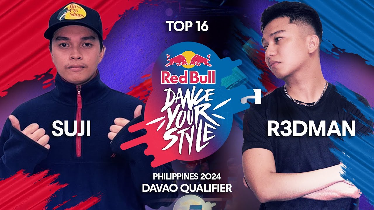 SUJI vs R3DMAN [Top 16] Red Bull Dance Your Style 2024 🇵🇭 Davao Qualifier