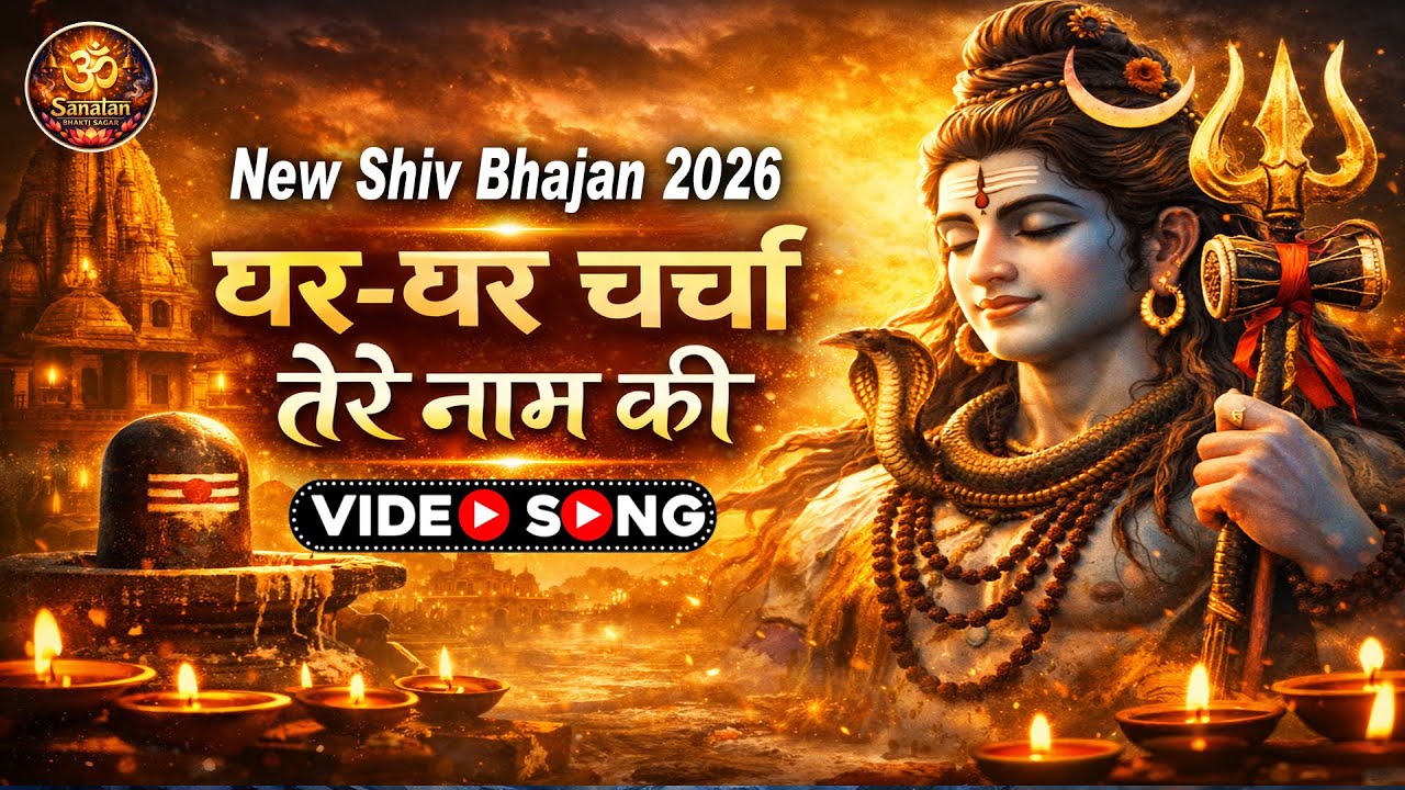 घर घर चर्चा तेरे नाम की होती है | Ghar Ghar Charcha | Powerful Shiv Bhajan | Latest Shiv Bhajan 2026