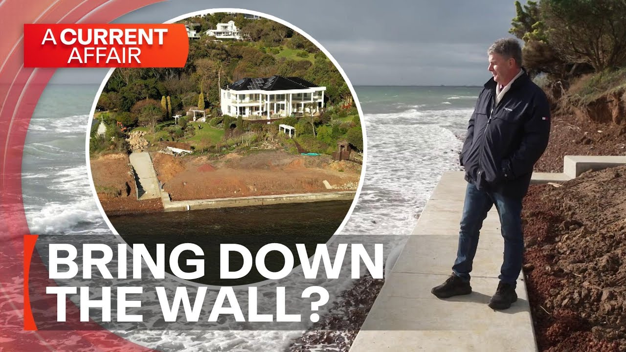 The great wall debate that's divided a community | A Current Affair