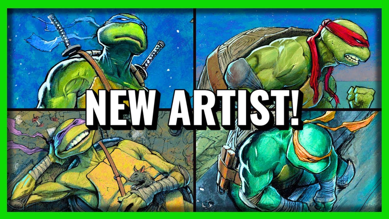 NEW Ninja Turtles Artist at IDW, Video Game RELEASED plus more!