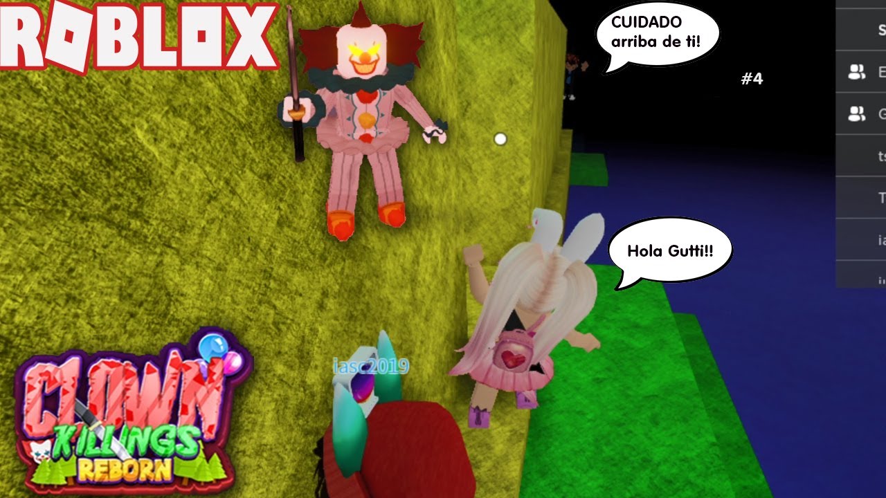Roblox Clown Killings #4: El Payaso Loco Vuelve! Yo Por Distraída el Payaso Me .....!🥴