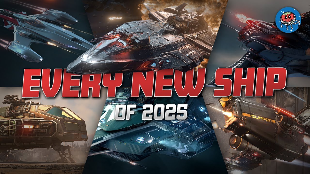 Star Citizen Ships: All 2025 Releases ICYMI | Perseus, Paladin, Wolf, Clipper, & More