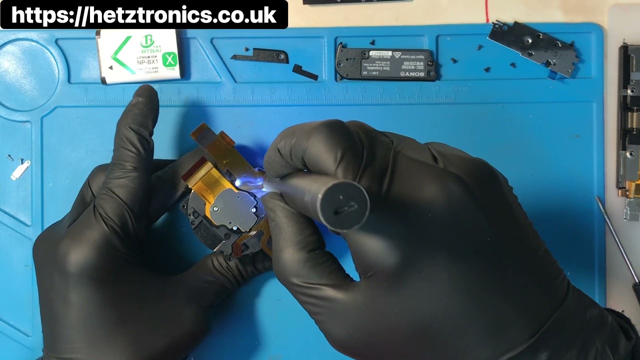 Sony DSC-WX500 Digital Camera Optical Lens Repair @Hetztronics