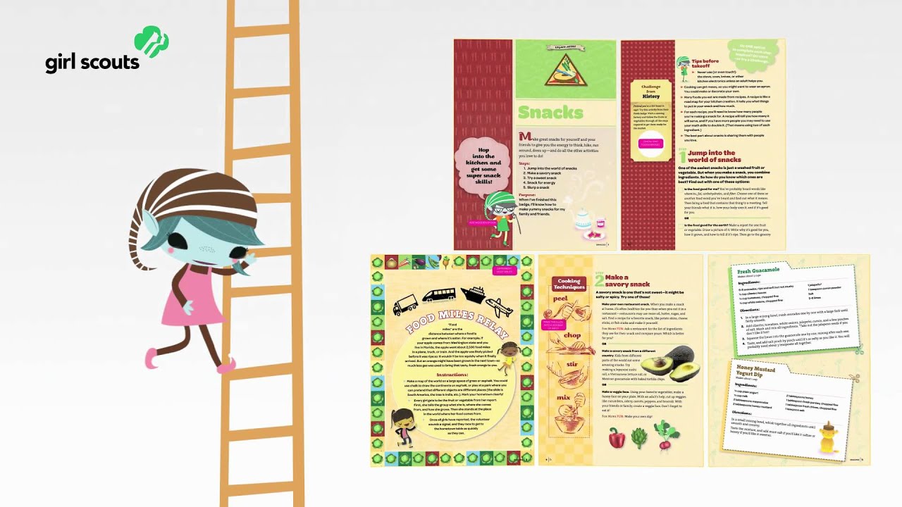 Brownie Elf explains the Girl's Guide to Girl Scouting