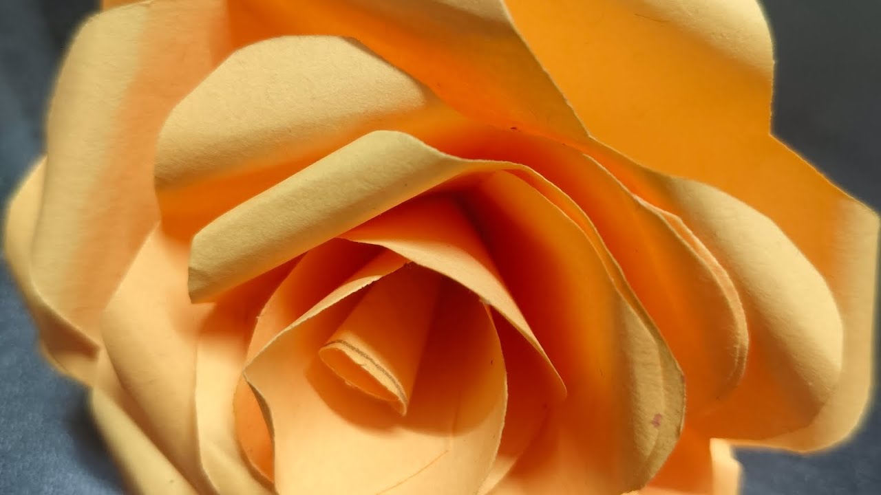 Paper Rose craft #beautiful Rose