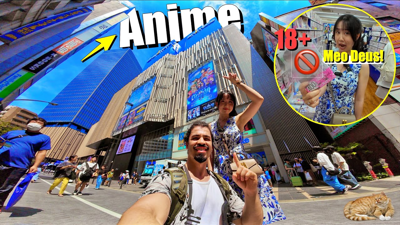 Desvendando o Maior Centro de Animes do Japão: Você Não Vai Acreditar no Que Nós Encontramos