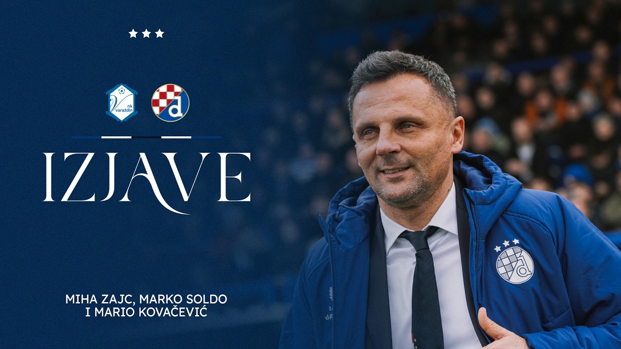 NAKON UTAKMICE | Zajc, Soldo i Kovačević nakon 0:4 u Varaždinu