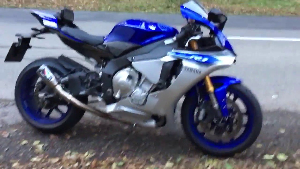 Yamaha R1 RN32 2015 Austin Racing GP1R exhaust sound