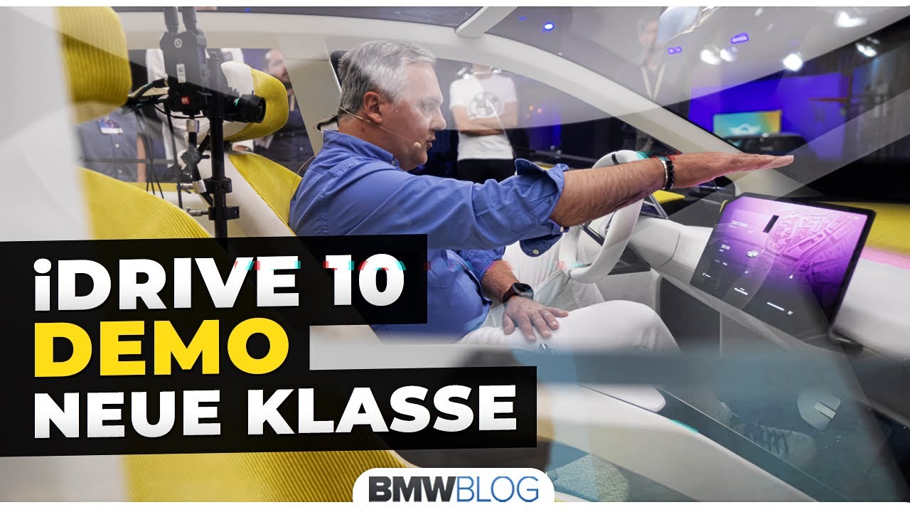 BMW iDrive 10 - Exclusive Demo