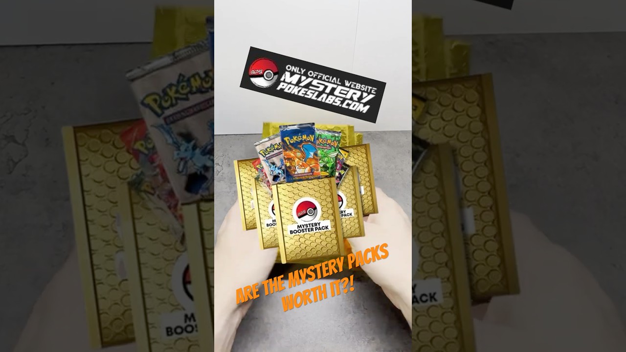 Are the viral Mystery Poke Slab Mystery Packs worth it?! 