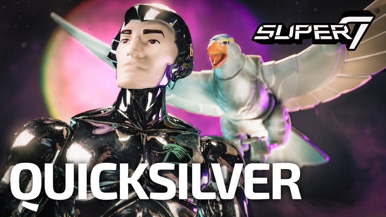 Super7 Ultimates Silverhawks Toy Version Quicksilver 