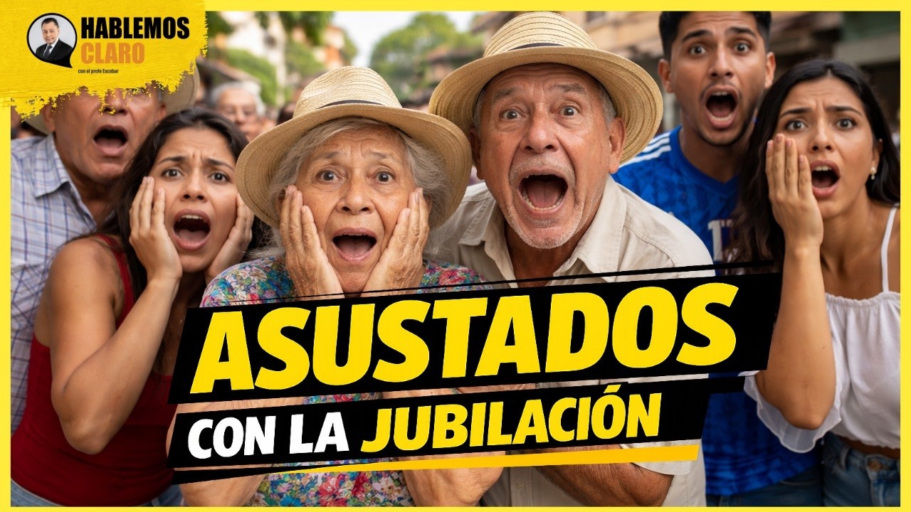 LA GENTE ASUSTADA CON LA JUBILACI&Oacute;N