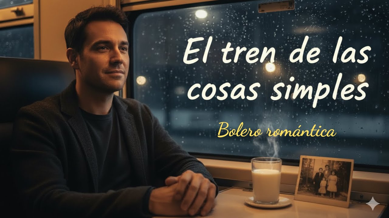 El tren de las cosas simples - Bolero romantico en español, cancion original para voz masculina