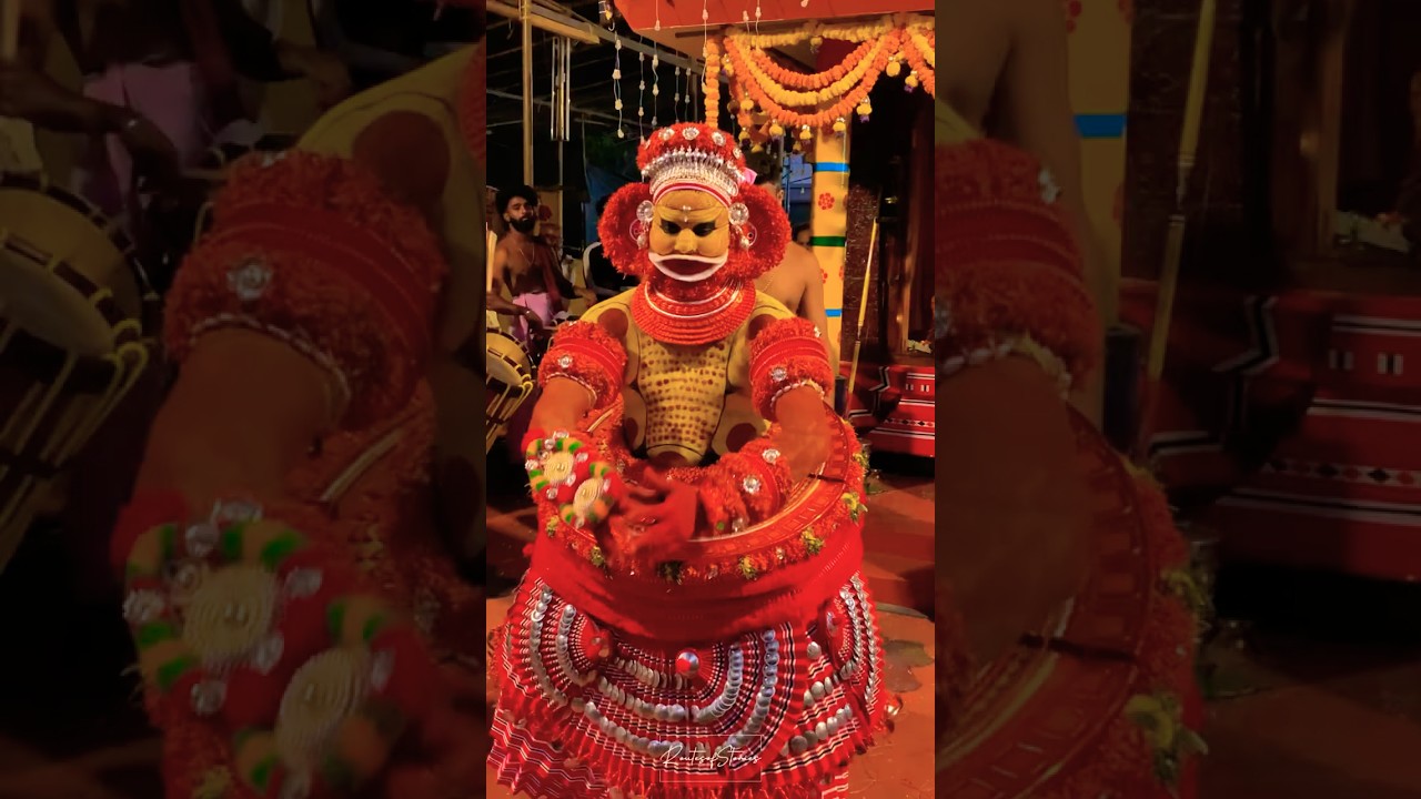 💥മുത്തപ്പന്റെ ഈ രൂപം കണ്ടിട്ടുണ്ടോ #theyyam #muthappan #tulunadu #shorts #viral #shortsfeed #kantara