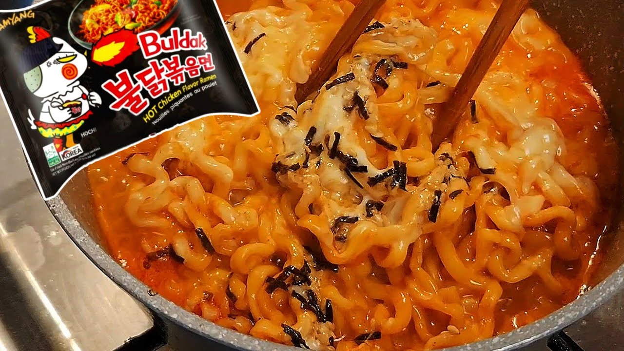 Cheese & Spicy Korean Buldak | Irresistible ASMR Cooking for Food Lovers