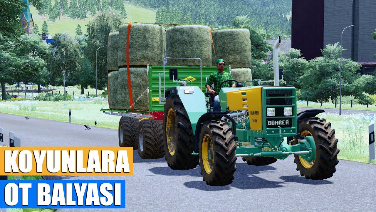 250 KOYUN İÇİN OT BALYASI YAPTIK // BALYALAR YAN YATTI !! 🤣