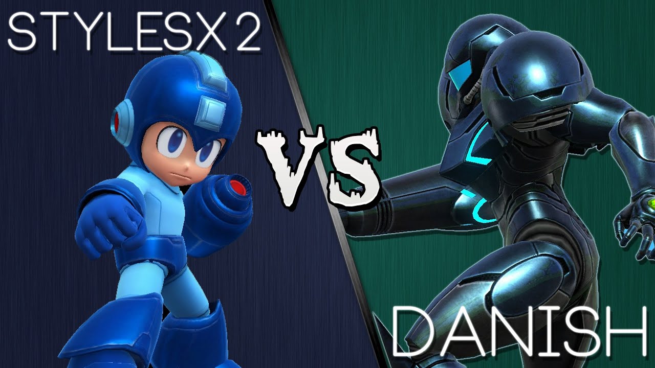 【SSB4】 For Honor: StylesX2 (MegaMan) vs Danish (Samus)