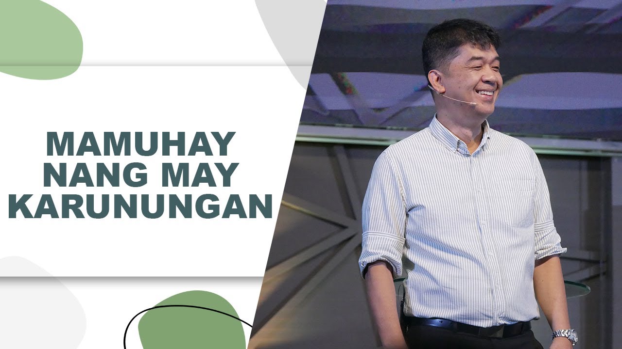 MAMUHAY NANG MAY KARUNUNGAN | Rev. Ito Inandan | JA1 Rosario