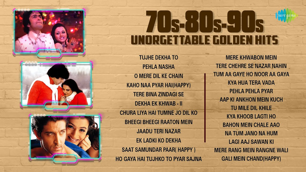 70s 80s 90s Hits Hindi Songs | Saat Samundar Paar | Dekha Ek Kwab | Tujhe Dekha To | Pehla Nasha