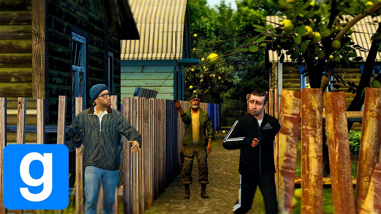😭Я ПРИЕХАЛ в деревню к ДЕДУ в Garry's Mod
