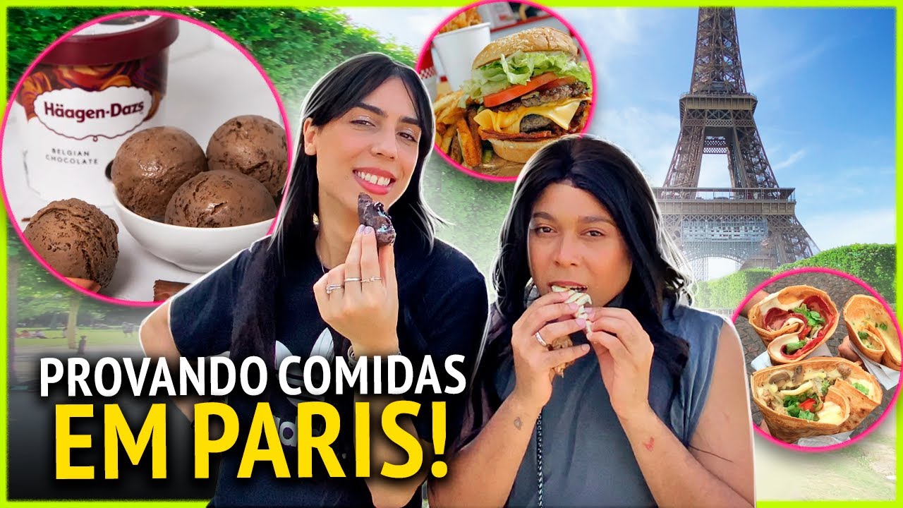 CHEGAMOS, PARIS! PROVANDO COMIDAS nos PONTOS TURÍSTICOS de PARIS com BLOGUEIRINHA - Adam Mitch