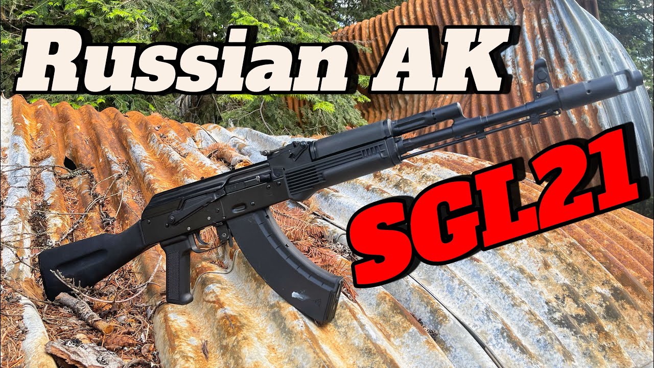 Российский SGL21 и открытый прицел АК &mdash; это не так уж плохо