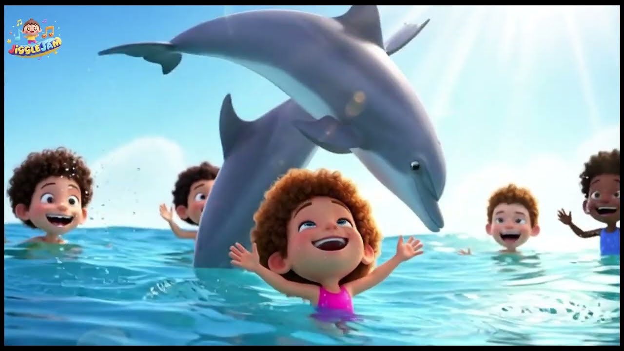 Ocean Animal Dance Party for Kids | Underwater Animal Dance Song, Fun Nursery Rhymes, Baby Songs
