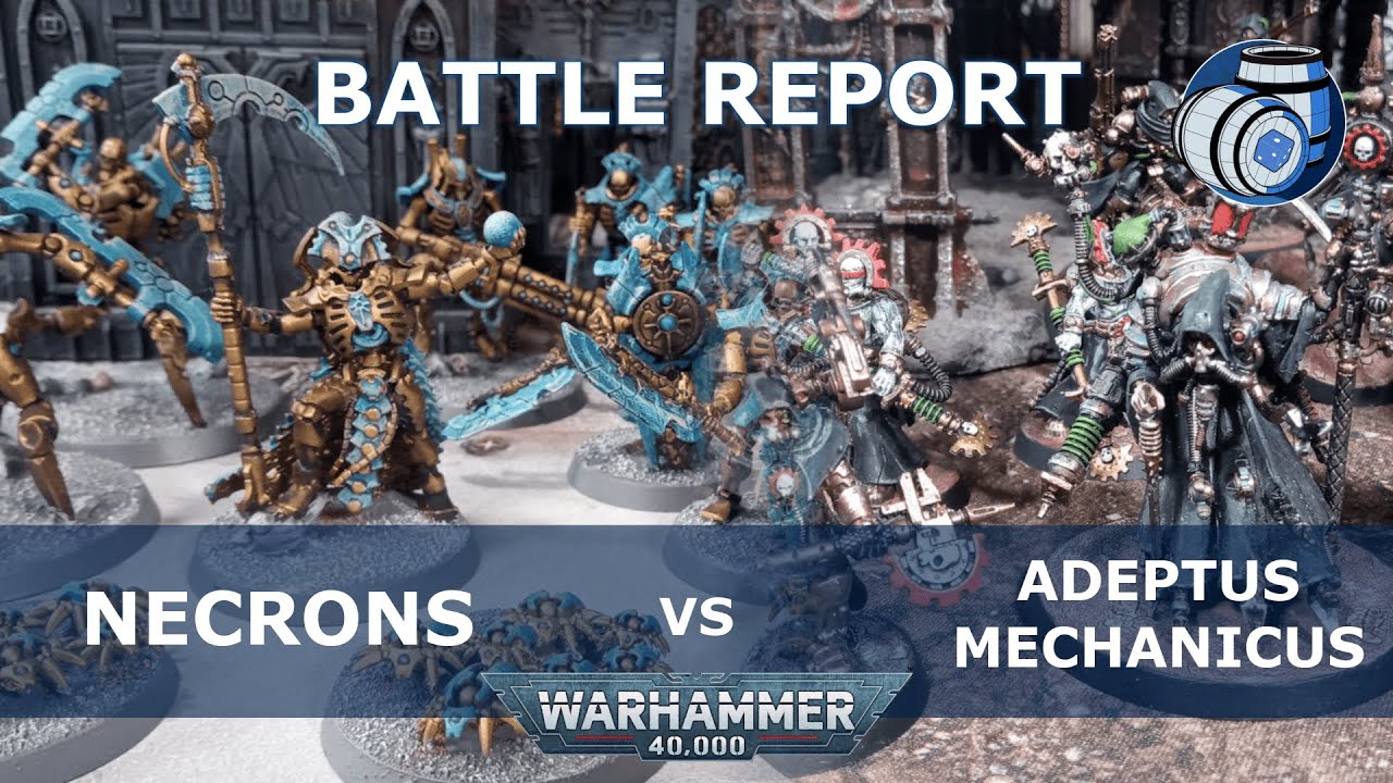 Necrons Vs. Adeptus Mechanicus Warhammer 40k Matched Play Battle Report