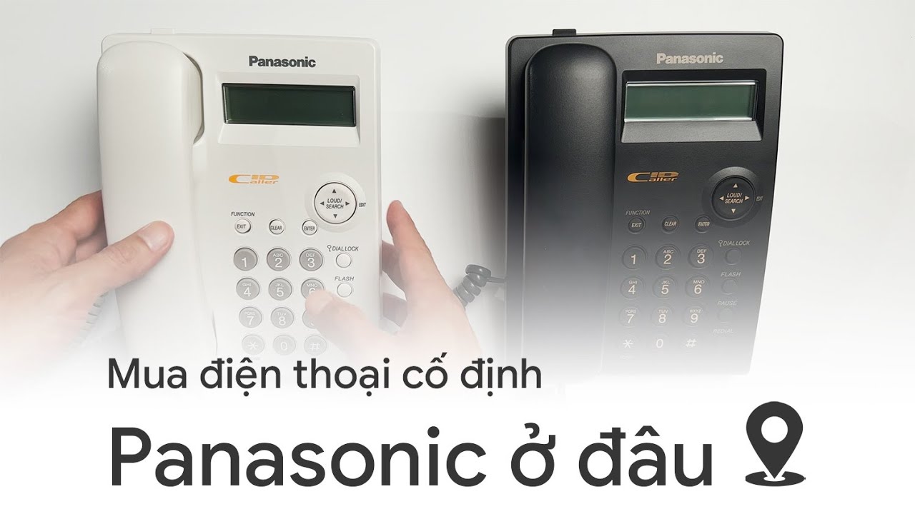 Mua điện thoại cố định: Panasonic TCS11MX màn hình hiện số ở đâu ? dùng trâu bò nhất Việt Nam