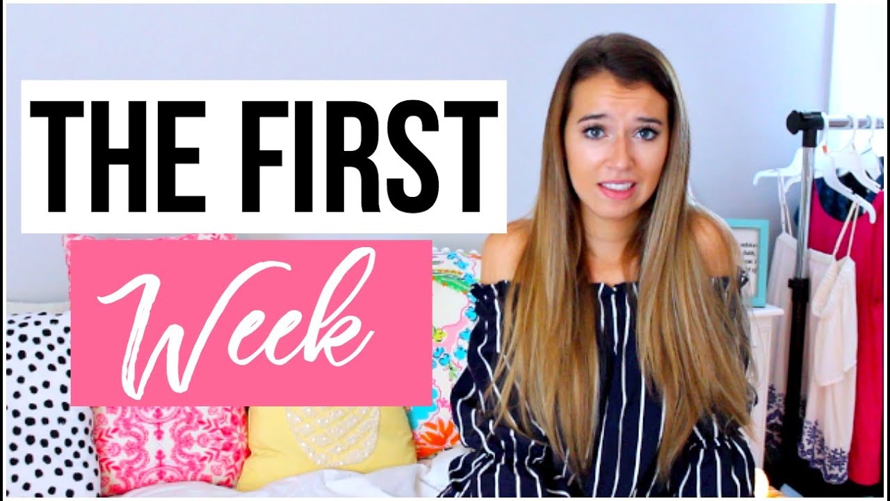 What The First Week of College is REALLY Like!