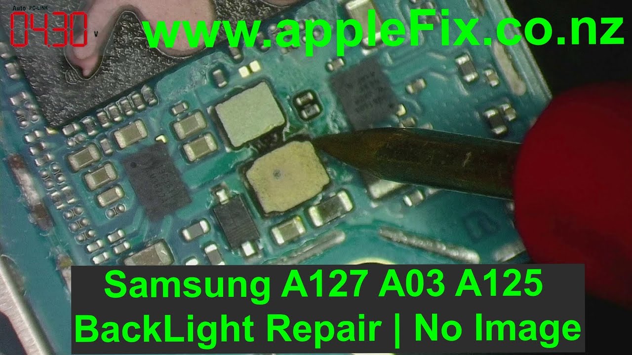 Samsung A127 | A03 | A125 No display | Backlight repair | Samsung Repairs in Hamilton NZ @ AppleFix