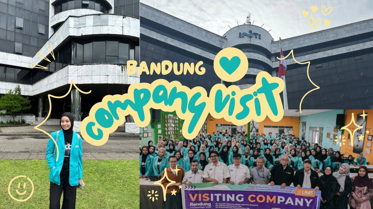 VLOG#4 Kuliah ke perusahaan?! Company Visit Experience👀🏢🎓 