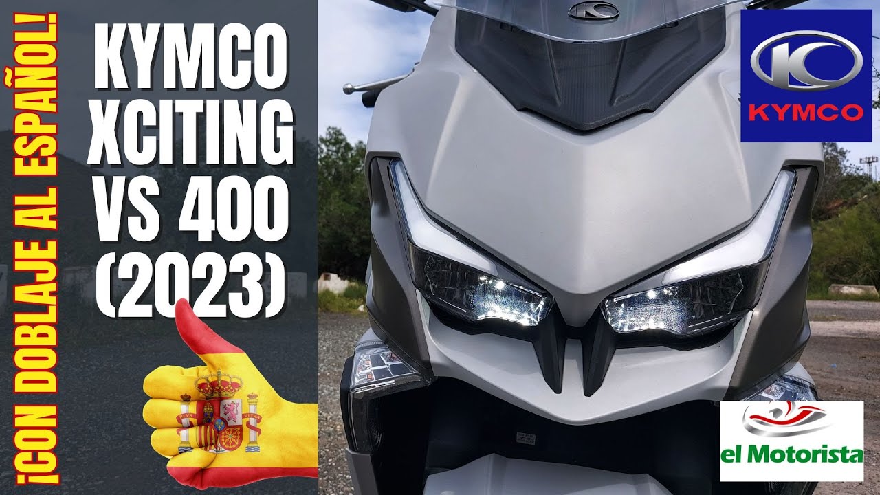 Kymco XCiting VS 400 (2023) | Test Ride, Review, Soundcheck, 0 to 100 kph | VLOG 428